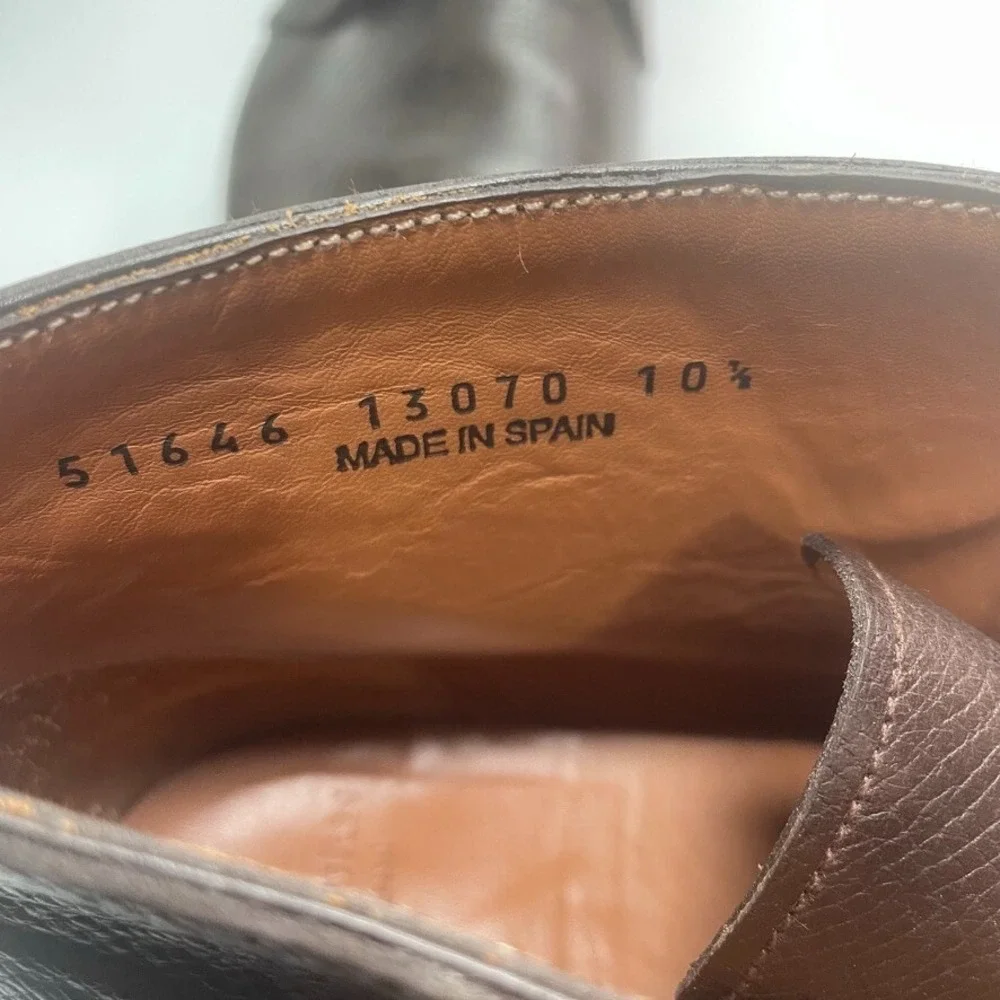 Sid Mashburn Men's Dark Brown Utah Grain Calfskin Chukka Boot Size 10.5‎ $695